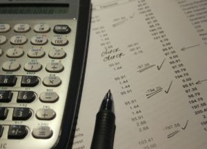 Calculator and Balance Sheet